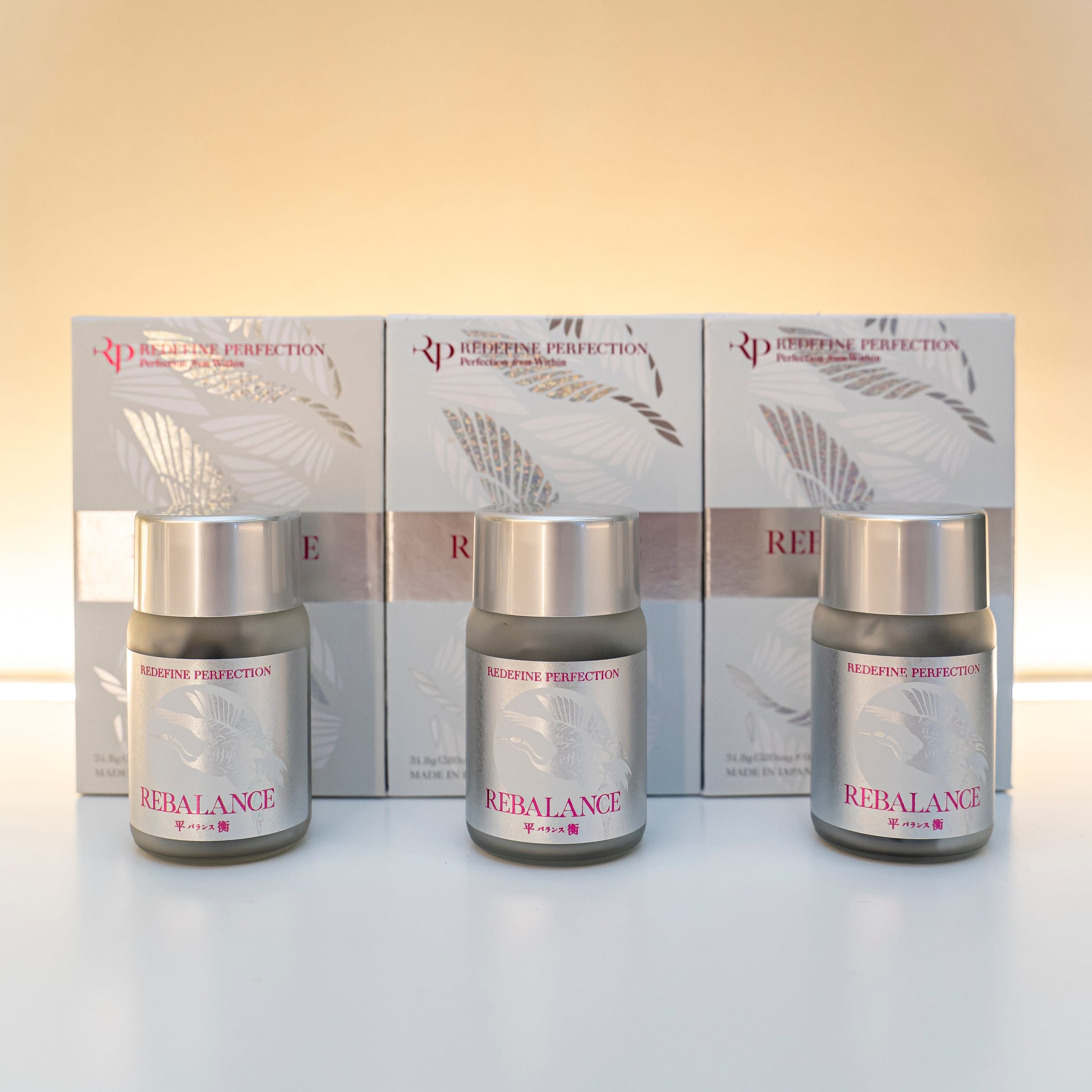 REBALANCE 3-bottle pack, angled view